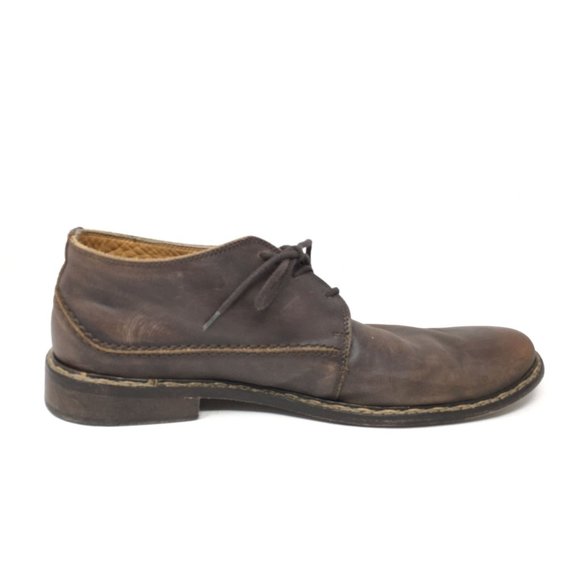 Men\'s John Varvatos Italy Casual Chukka Boots Shoes Size 13 Brown Leather main image 9